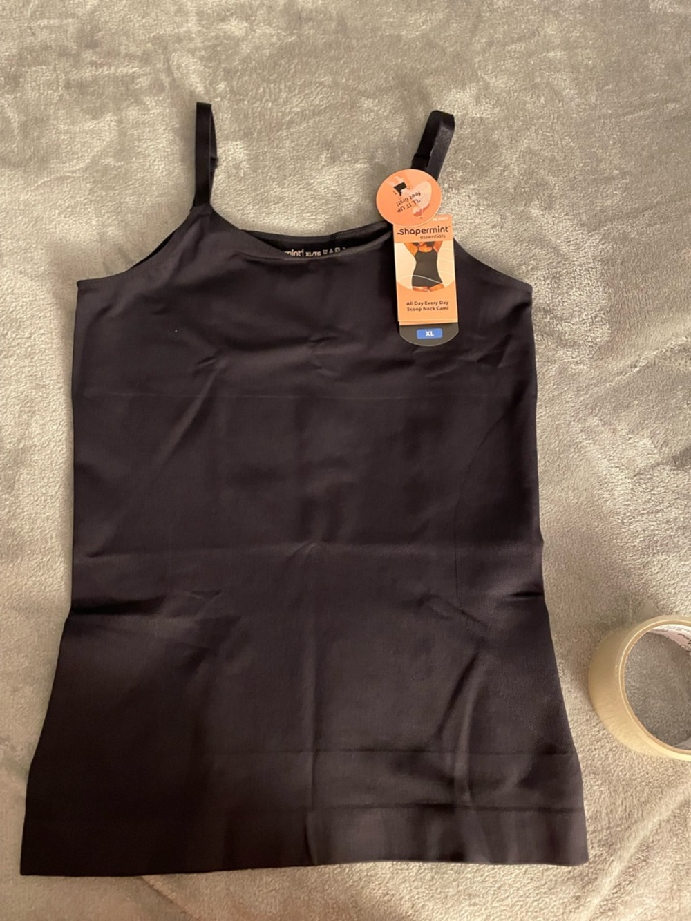 Black Seamless Tank Top